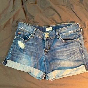 Hudson Jeans Croxley Cuffed Denim Shorts